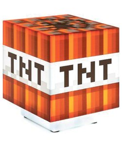 Minecraft TNT lampe med lyd