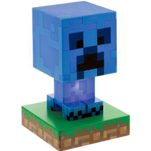 Minecraft charged figur med lys - 10cm