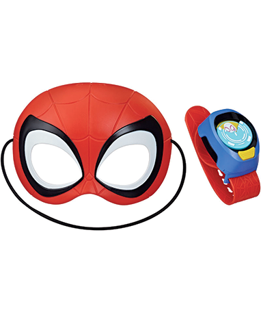 Spiderman Maske og ur - Comm-link & Mask set