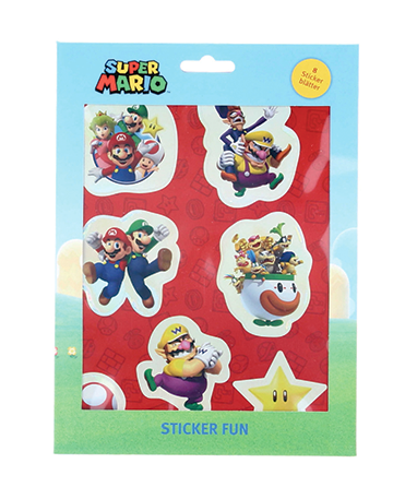 Super Mario klistermærker
