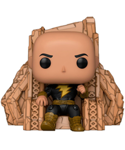 Black Adam POP! Deluxe Vinyl Figure Black Adam on Throne 9 cm