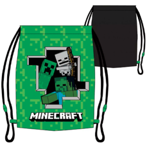 Minecraft creeper sportstaske