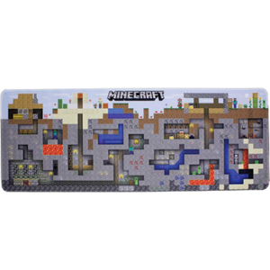 Minecraft map musemåtte 35x80cm