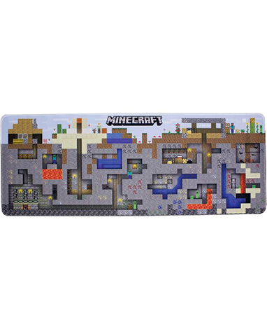 Minecraft map musemåtte 35x80cm