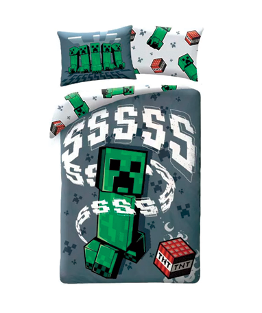 8: Minecraft ssss sengetøj til børn