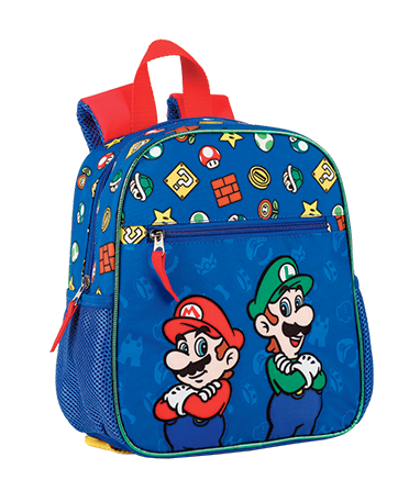 Billede af Lille Super Mario skoletaske til børn