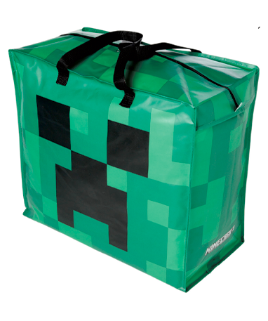 Minecraft Creeper opbevaringspose