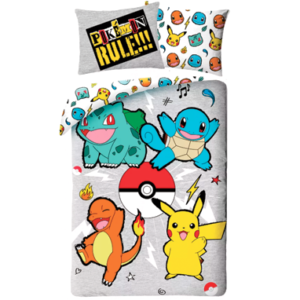 Pokemon Rule sengetøj - 140x200cm
