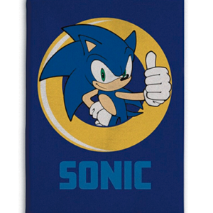 Sonic The Hedgehog tæppe 100x140cm