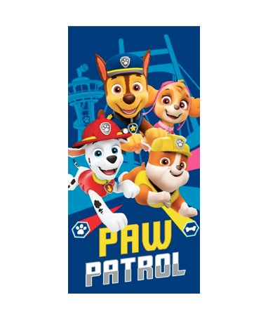 Paw Patrol Team håndklæde - 70x140cm