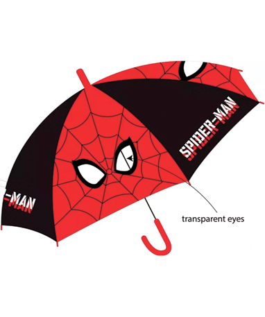 Spiderman paraply til børn