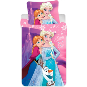 Disney Frost sengetøj - Anna & Elsa - 90×140 cm