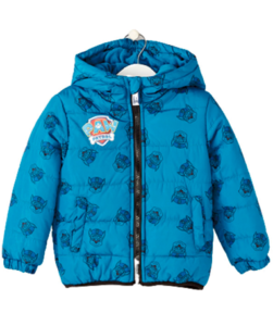 Paw Patrol blå jakke til børn