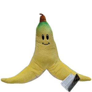 Super Mario bananskræl bamse 30 cm