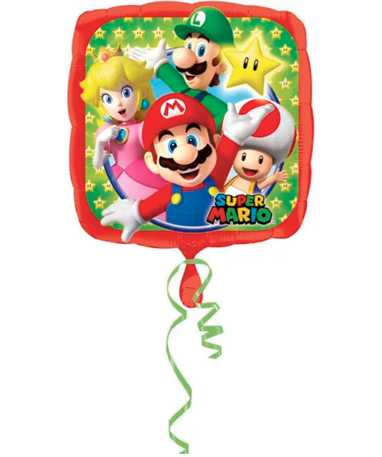 Super Mario folie ballon - 43cm