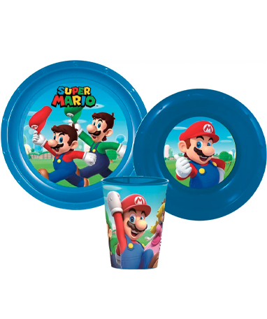 Billede af Super Mario spisesæt til børn
