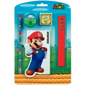 Super Mario stationary sæt - 5 stk