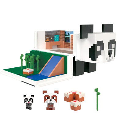 Se Minecraft Panda legetøjssæt hos MerchShark