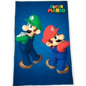 Super Mario tæppe 100x150cm
