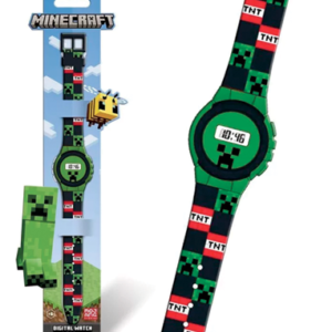 Minecraft Creeper & TNT armbåndsur