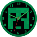 Minecraft creeper væglampe