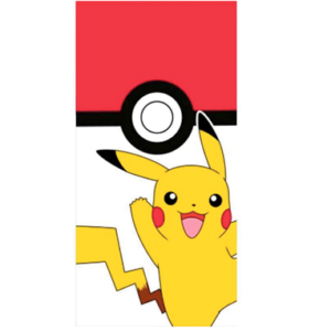 Pokemon Pikachu håndklæde 140x70cm