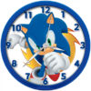 Sonic vægur til børn - 25cm