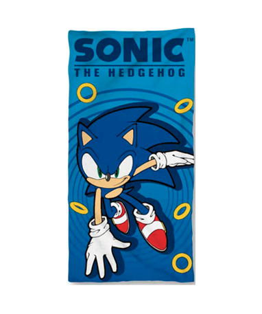 Sonic håndklæde Coin - 70x140cm