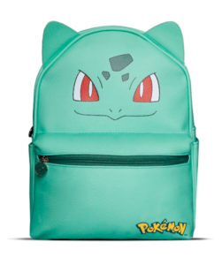 Pokemon Bulbasaur skoletaske - 26x20x12cm