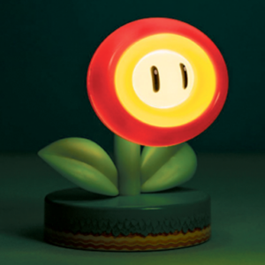 Super Mario Flame blomst lampe