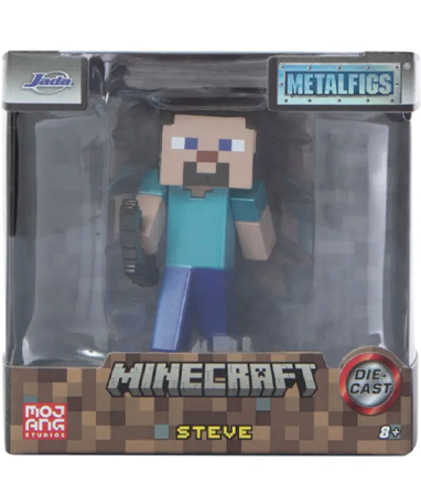 11: Minecraft Steve figur - Metalfigs
