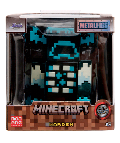 9: Minecraft Warden figur - Metalfigs