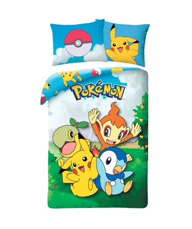 7: Pokemon sengetøj - Little ones - 140x200cm