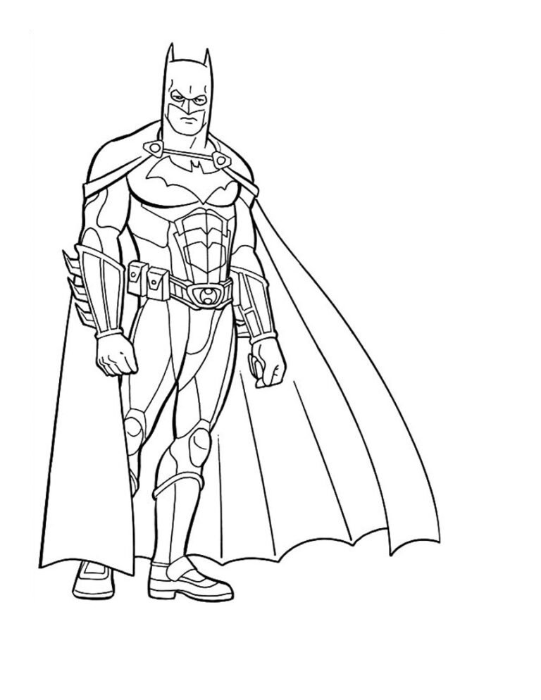 Klik her for print Batman suits ny tegninger: farvelægning
