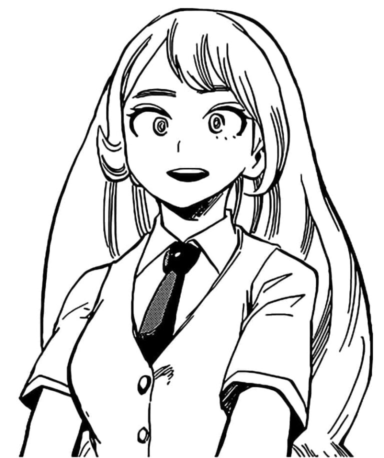 Klik for at printe Nejire Hado anime farvelægning