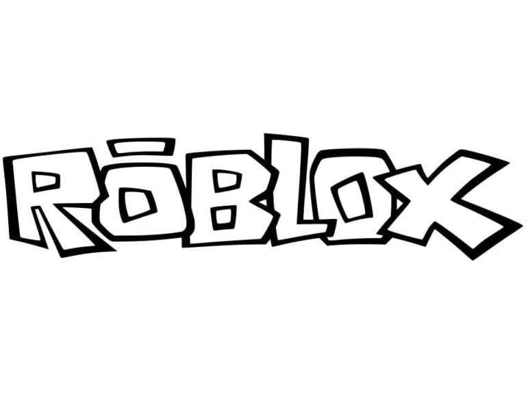 Roblox logo farvelægning