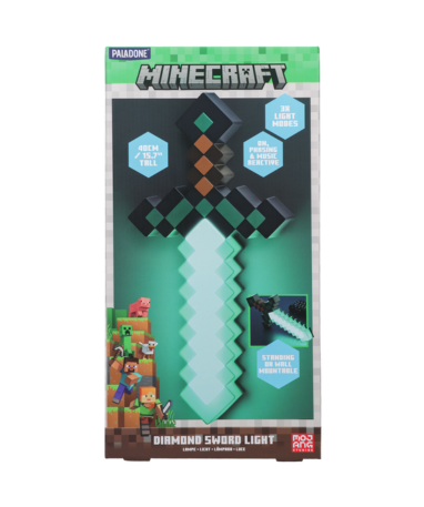 Billede af Minecraft Diamant sværd lampe