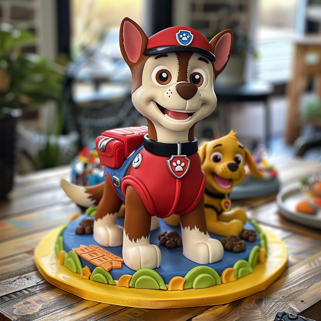 Paw Patrol kage - Marshall