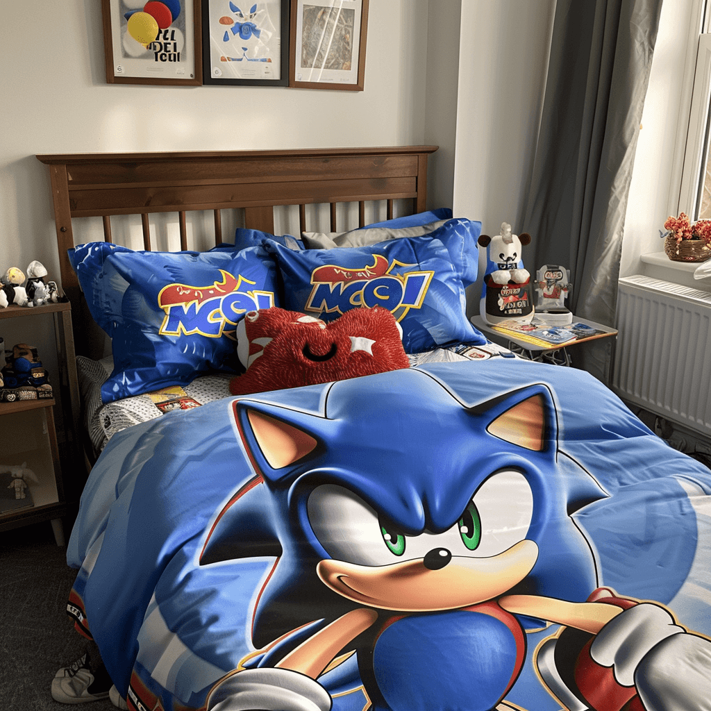 Sonic sengetøj til børn