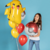 Stor Pikachu ballon til børnefødselsdag