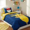 Pokemon sengetøj - Stor Pikachu - 140x200cm