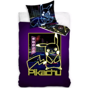 Pokemon sengetøj - Neon - 140x200cm