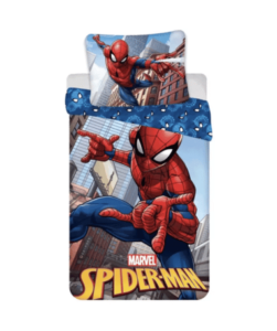 Spiderman sengetøj til børn - Coweb - 100x135