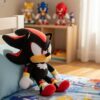 Shadow 30cm bamse - Sonic The Hedgehog