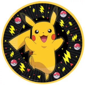 Pokemon thunder paptallerkner - 8 stk.