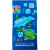 Minecraft Aquatic håndklæde - 70x140cm