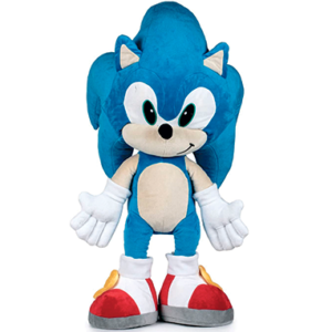 Stor Sonic bamse - 70 cm