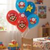 Super Mario latex Balloner - 6 stk.