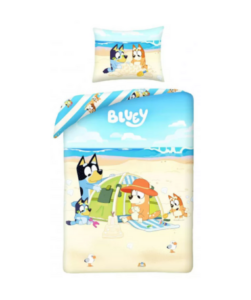 Bluey Sengetøj - På stranden