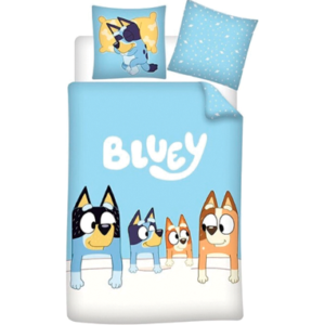 Bluey Sengetøj - lyseblå